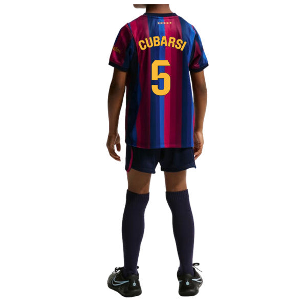2026-2027 Barcelona Home Little Kids Mini Kit (Cubarsi 5)_0
