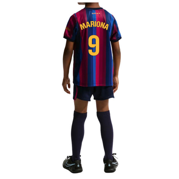 2026-2027 Barcelona Home Little Kids Mini Kit (Mariona 9)_0