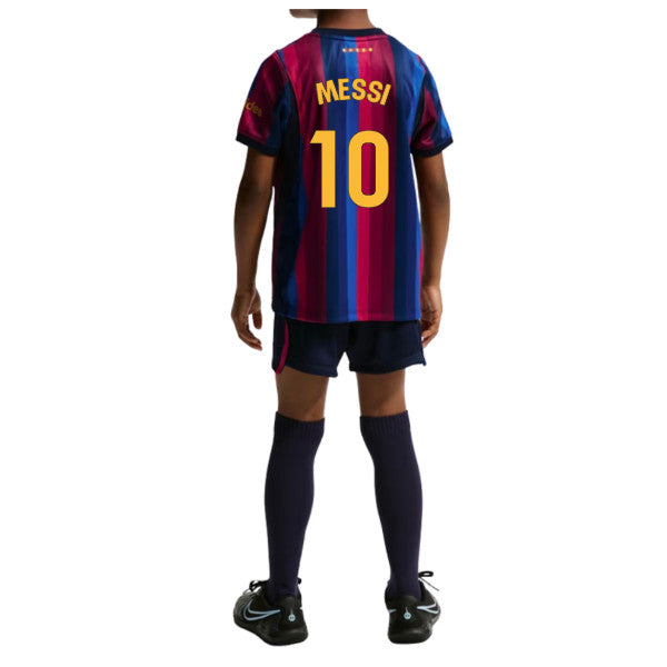 2026-2027 Barcelona Home Little Kids Mini Kit (Messi 10)_0