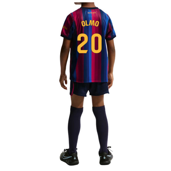 2026-2027 Barcelona Home Little Kids Mini Kit (Olmo 20)_0