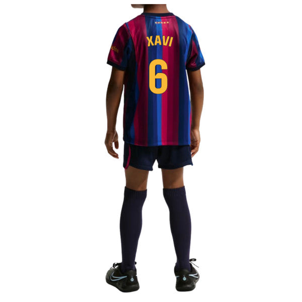 2026-2027 Barcelona Home Little Kids Mini Kit (Xavi 6)_0