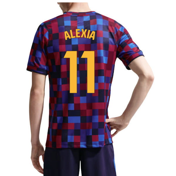 2026-2027 Barcelona Home Pre Match Top (Noble Red/Blue) (Alexia 11)_0