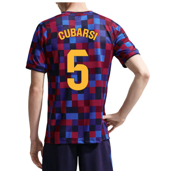 2026-2027 Barcelona Home Pre Match Top (Noble Red/Blue) (Cubarsi 5)_0