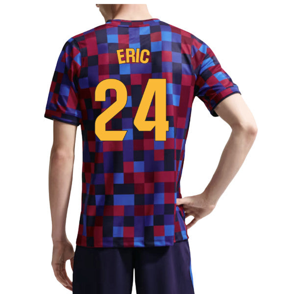 2026-2027 Barcelona Home Pre Match Top (Noble Red/Blue) (Eric 24)_0