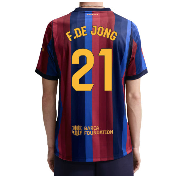 2026-2027 Barcelona Home Shirt (F.De Jong 21)_0