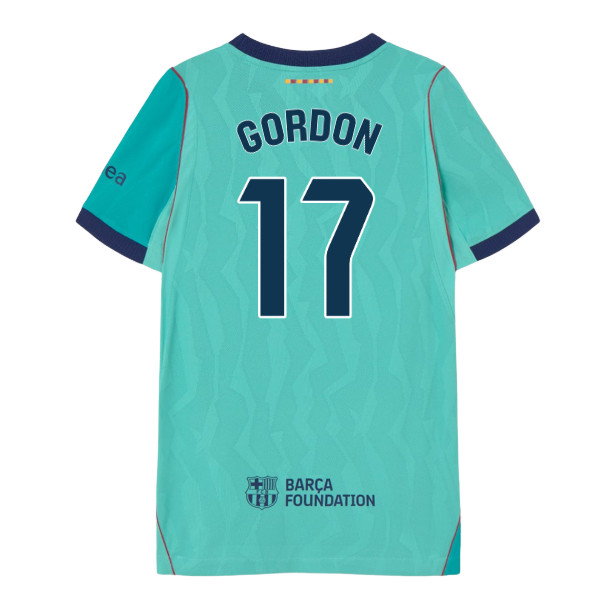 2026-2027 Barcelona Third Shirt (Kids) (Gordon 17)_0