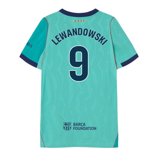 2026-2027 Barcelona Third Shirt (Kids) (Lewandowski 9)_0
