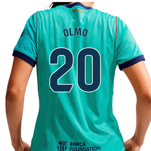 2026-2027 Barcelona Third Shirt (Womens) (Olmo 20)_0