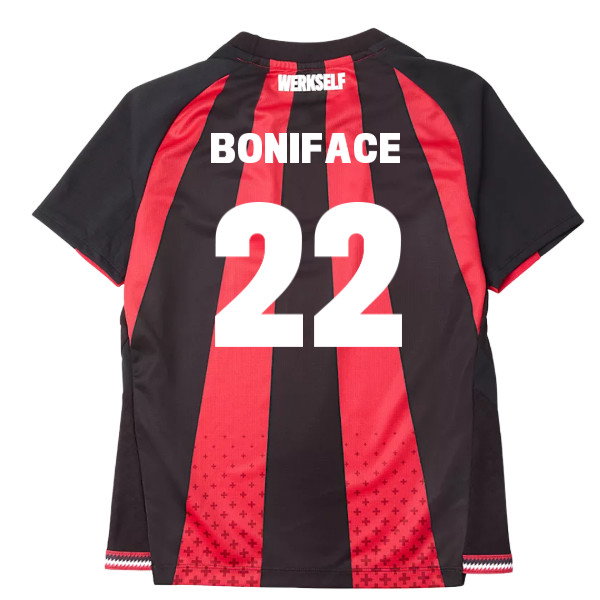 2026-2027 Bayer Leverkusen Home Shirt (Kids) (Boniface 22)_0