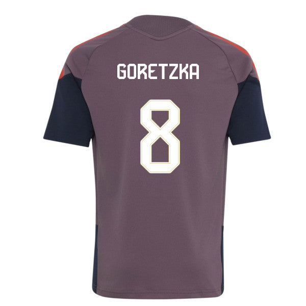 2026-2027 Bayern Munich EU Training Jersey (Shadow Fig) - Kids (Goretzka 8)_0