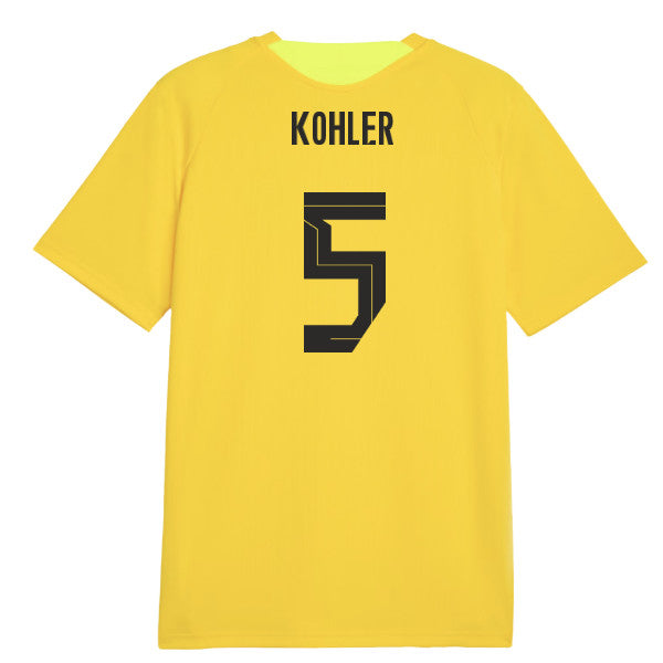 2026-2027 Borussia Dortmund Training Jersey (Yellow) (Kohler 5)_0