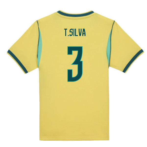 2026-2027 Brazil Home Little Boys Mini Kit (T.Silva 3)_0