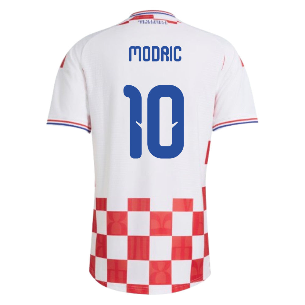 2026-2027 Croatia Authentic Adidas Home Shirt (Modric 10)_0
