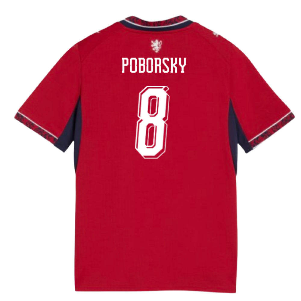 2026-2027 Czech Republic Home Shirt (Kids) (Poborsky 8)_0