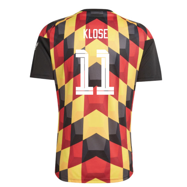 2026-2027 Germany Home Pre-Match Shirt (Black) - Kids (Klose 11)_0