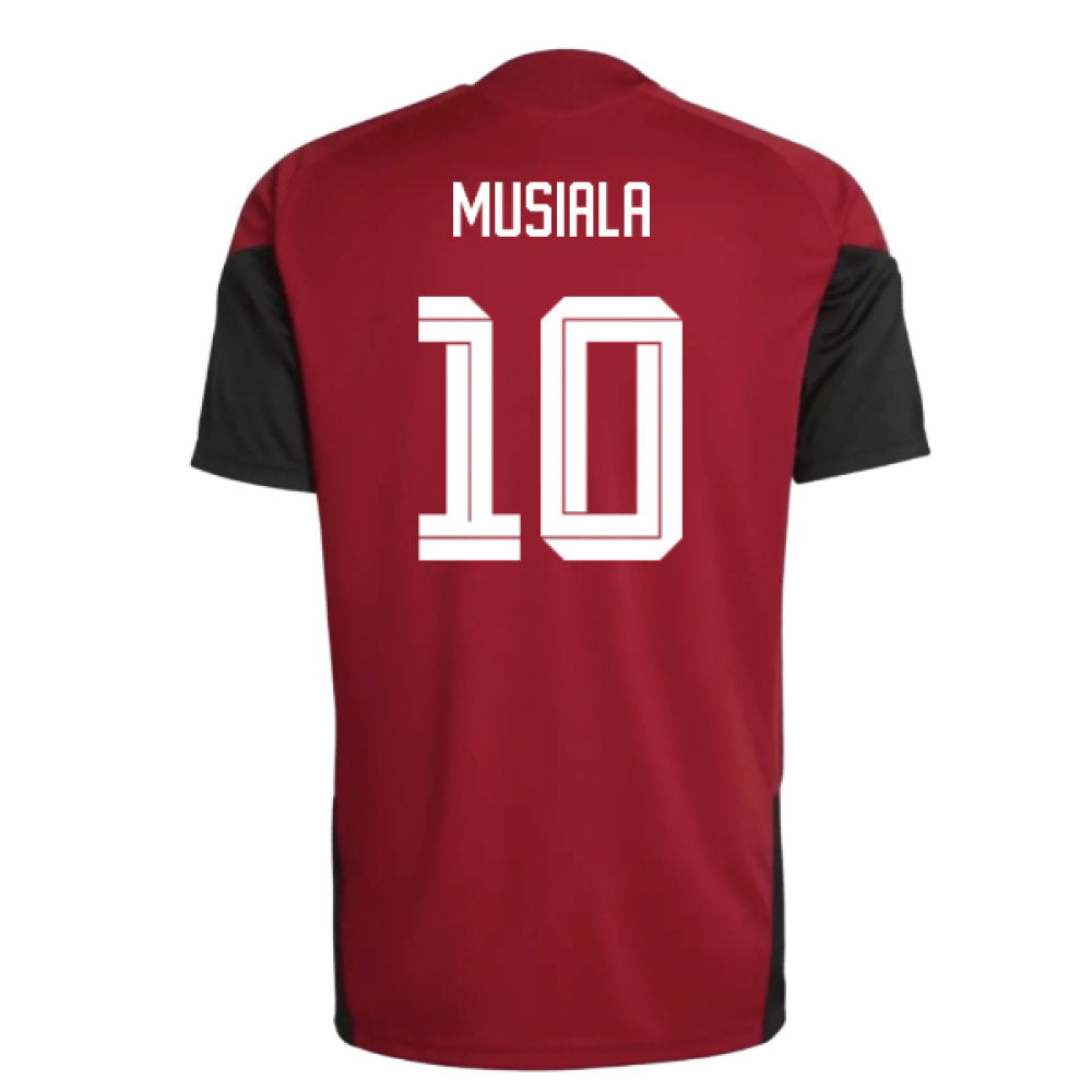 2026-2027 Germany Training Jersey (Red) (Musiala 10)_0