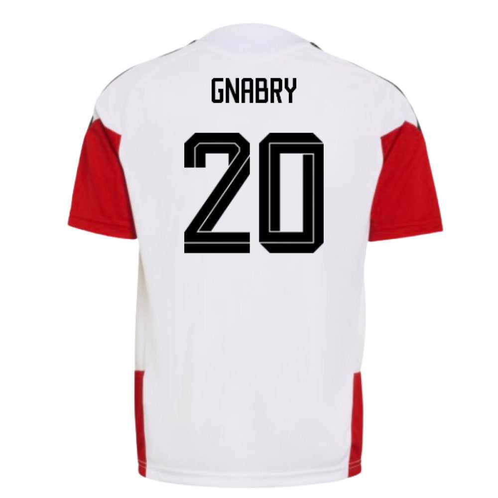 2026-2027 Germany Training Jersey (White) - Kids (Gnabry 20)_0