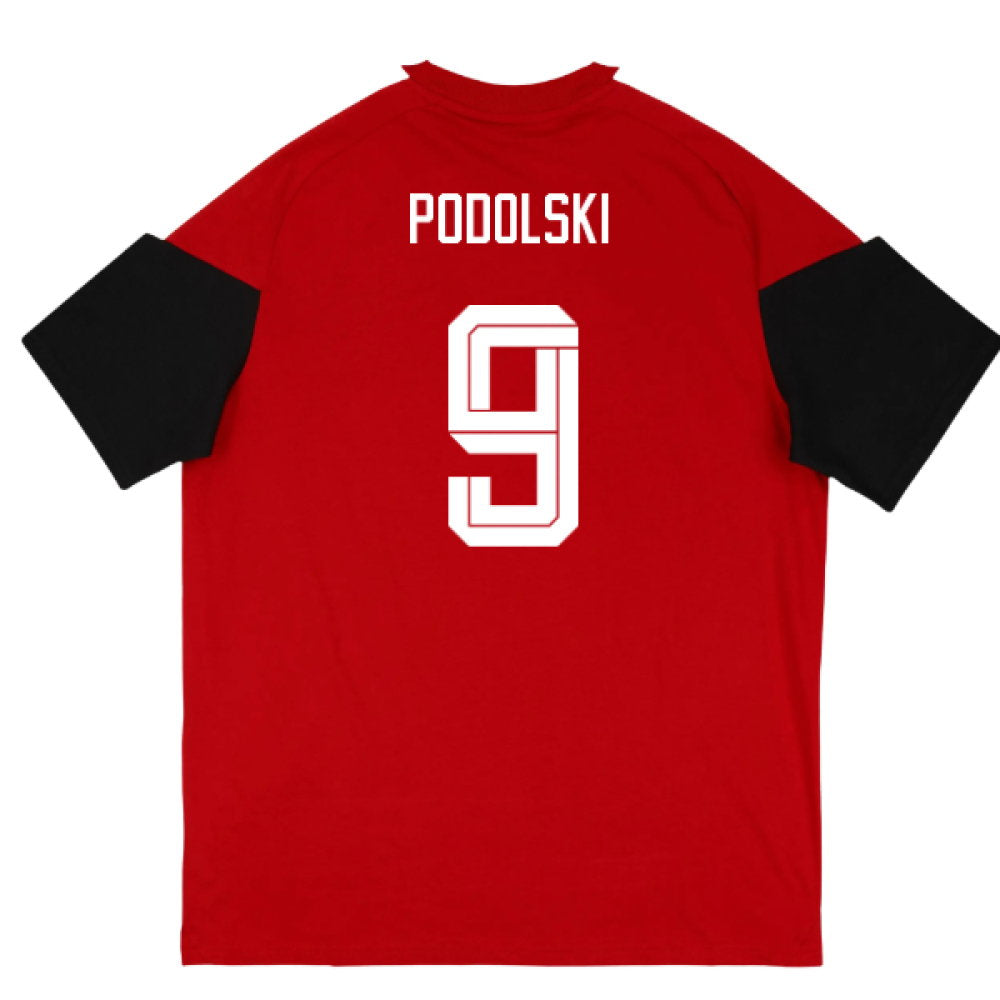 2026-2027 Germany Training Tee (Red) (Podolski 9)_0