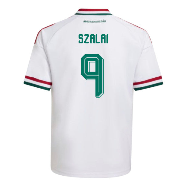2026-2027 Hungary Away Shirt (Kids) (Szalai 9)_0