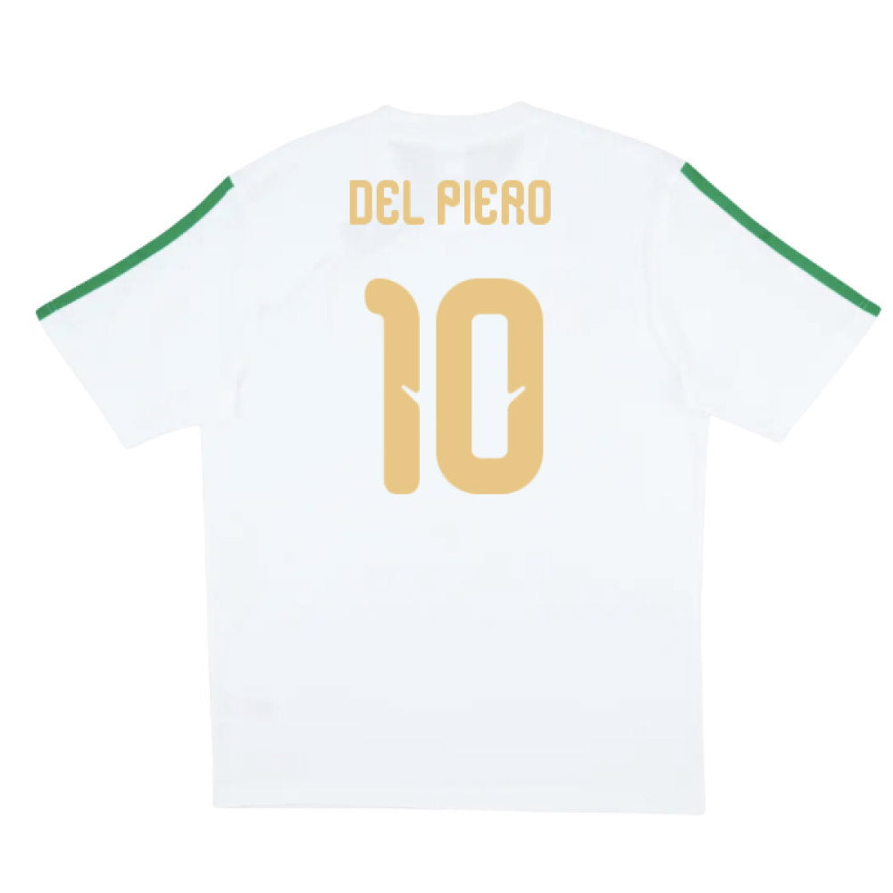 2026-2027 Italy DNA Tee (White) (Del Piero 10)_0