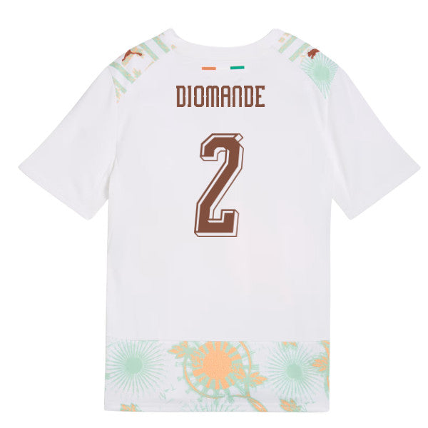 2026-2027 Ivory Coast Away Shirt (Kids) (Diomande 2)_0