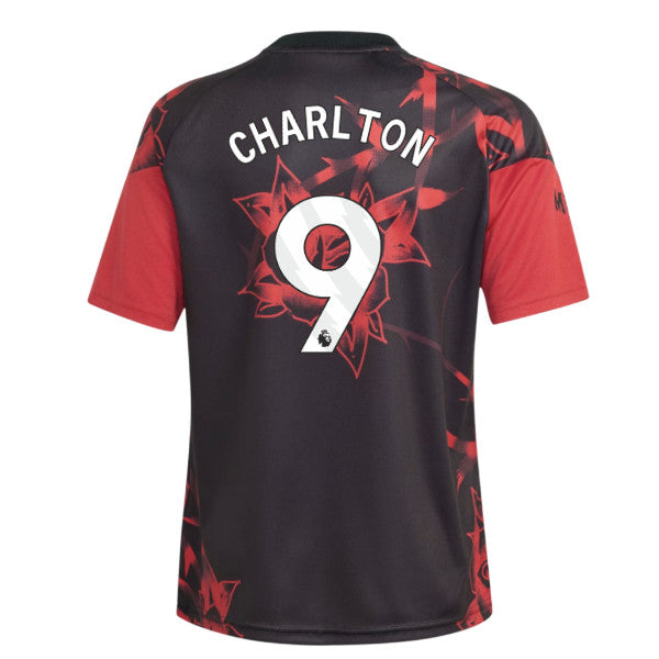 2026-2027 Man Utd Home Pre-Match Shirt (Red) - Kids (Charlton 9)_0