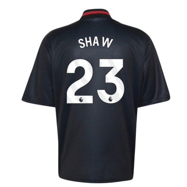 2026-2027 Man Utd Street Jersey (Black) (Shaw 23)_0