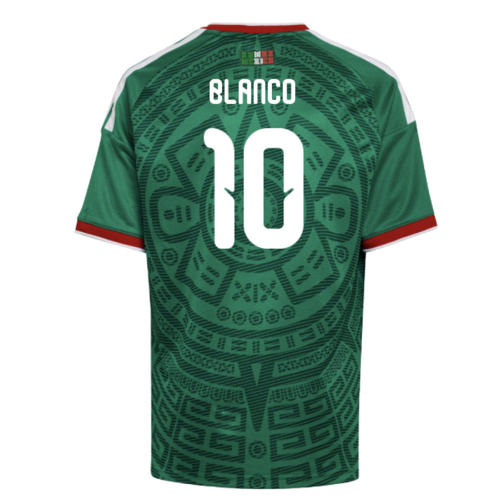 2026-2027 Mexico Home Shirt (Kids) (Blanco 10)_0