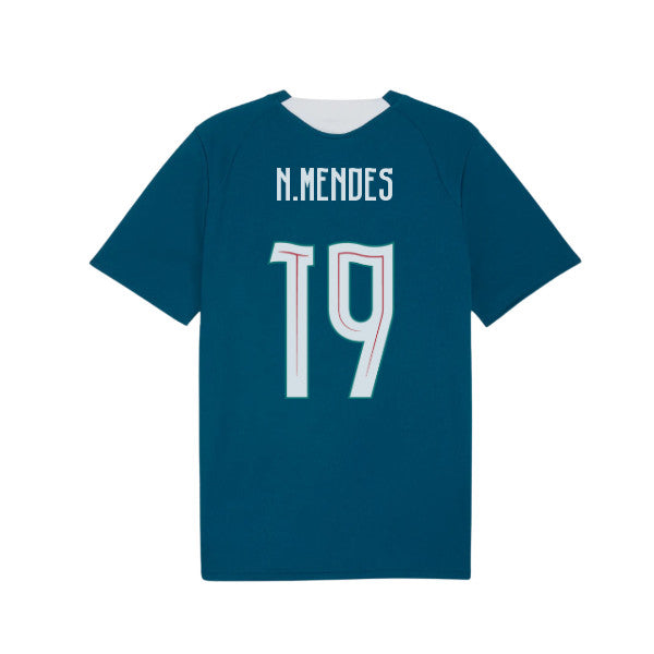 2026-2027 Portugal Training Jersey (Ocean Tropic) (N.Mendes 19)_0