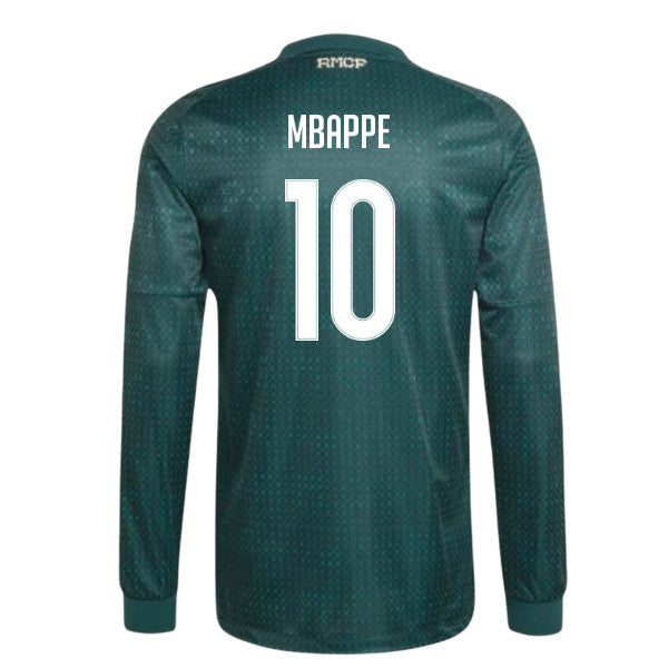 2026-2027 Real Madrid Authentic Long Sleeve Away Shirt (Mbappe 10)_0