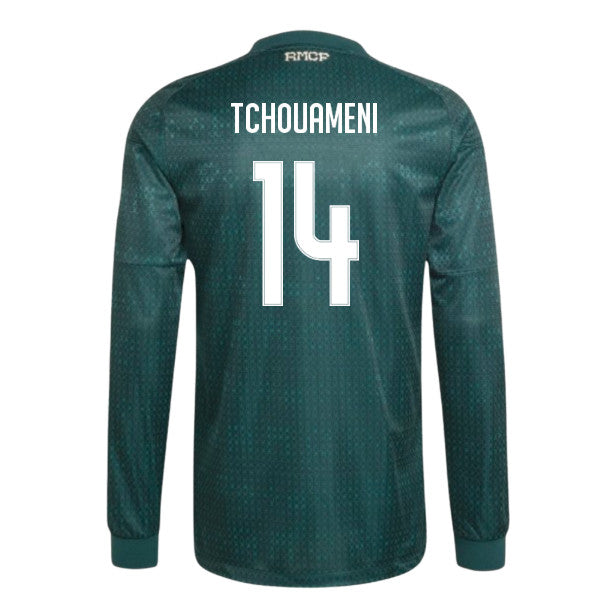 2026-2027 Real Madrid Authentic Long Sleeve Away Shirt (Tchouameni 14)_0