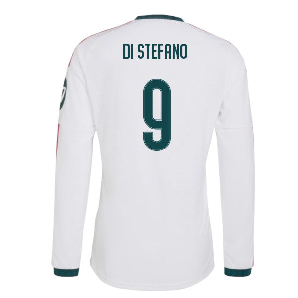 2026-2027 Real Madrid Authentic Long Sleeve Home Shirt (Di Stefano 9)_0