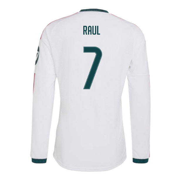 2026-2027 Real Madrid Authentic Long Sleeve Home Shirt (Raul 7)_0