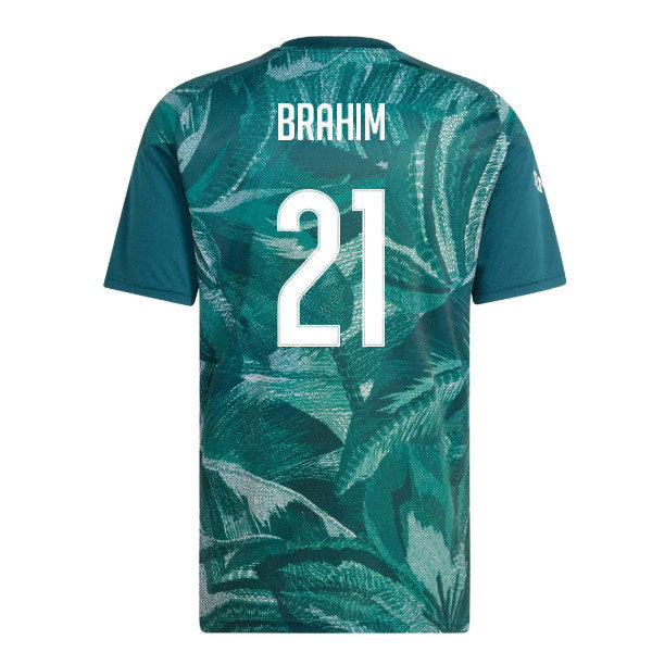 2026-2027 Real Madrid Pre-Match Shirt (Aurora Ivy) (Brahim 21)_0