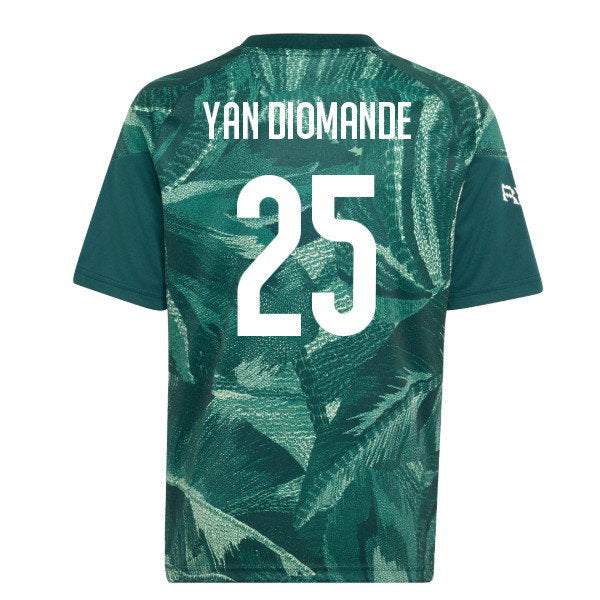 2026-2027 Real Madrid Pre-Match Shirt (Aurora Ivy) - Kids (Yan Diomande 25)_0
