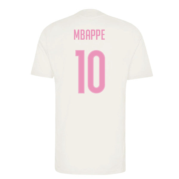 2026-2027 Real Madrid Training Jersey (Ivory) (Mbappe 10)_0
