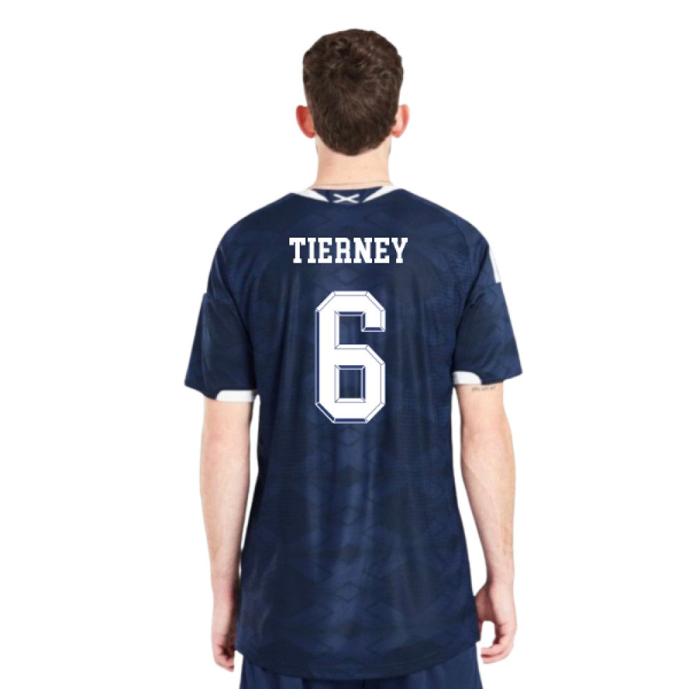 2026-2027 Scotland Authentic Match Home Shirt (Tierney 6)_0