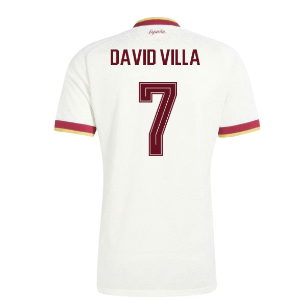 2026-2027 Spain Away WC WINNERS Shirt (David Villa 7)_0