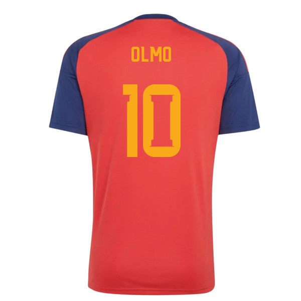 2026-2027 Spain Home Fan Jersey (Olmo 10)_0