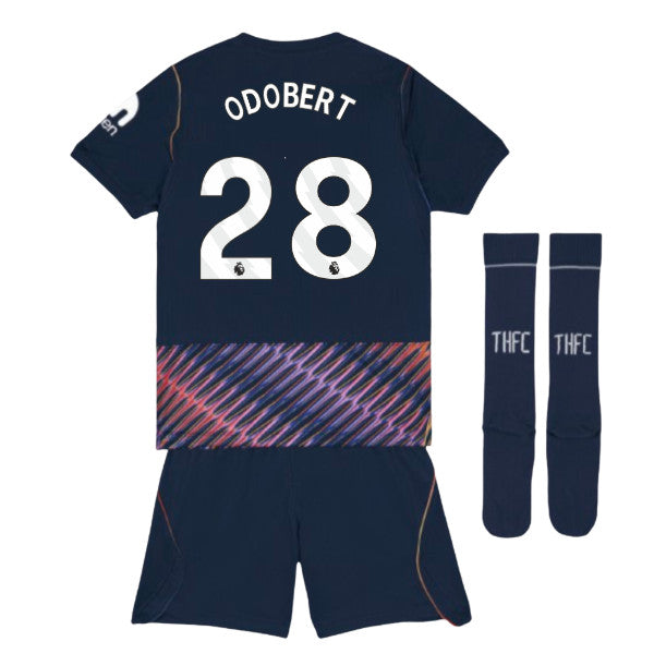 2026-2027 Tottenham Away Little Kids Mini Kit (Odobert 28)_0