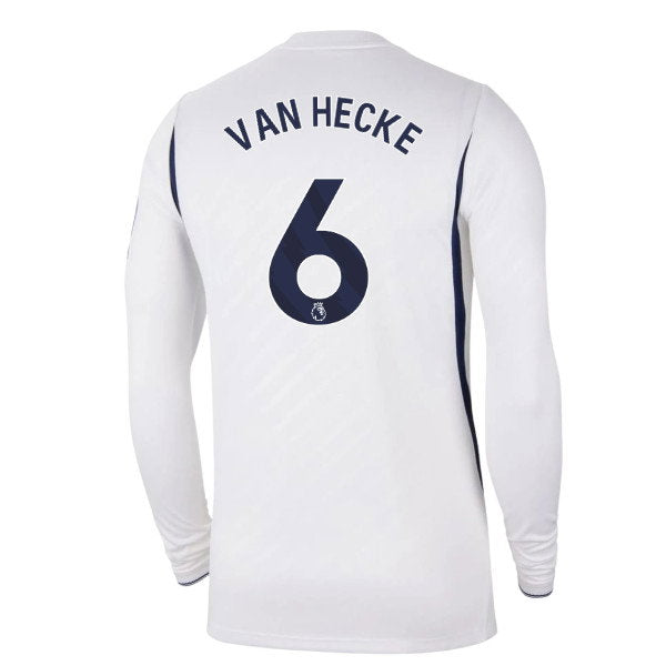2026-2027 Tottenham Long Sleeve Home Shirt (Van Hecke 6)_0
