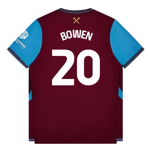 2026-2027 West Ham Authentic Home Shirt (Bowen 20)_0