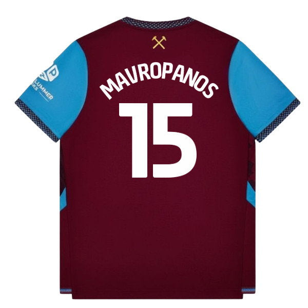 2026-2027 West Ham Authentic Home Shirt (Mavropanos 15)_0
