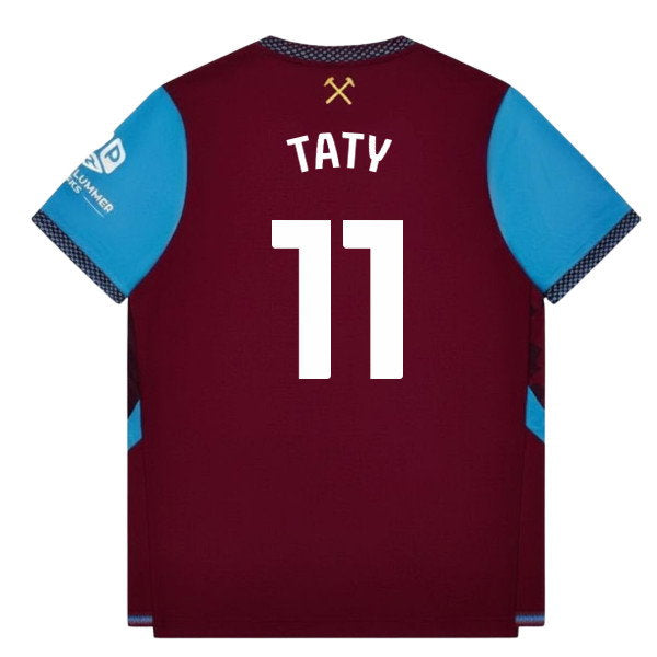 2026-2027 West Ham Authentic Home Shirt (Taty 11)_0
