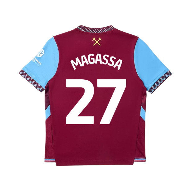 2026-2027 West Ham Home Shirt (Kids) (Magassa 27)_0