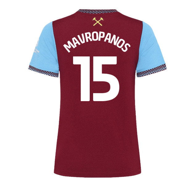 2026-2027 West Ham Home Shirt (Womens) (Mavropanos 15)_0
