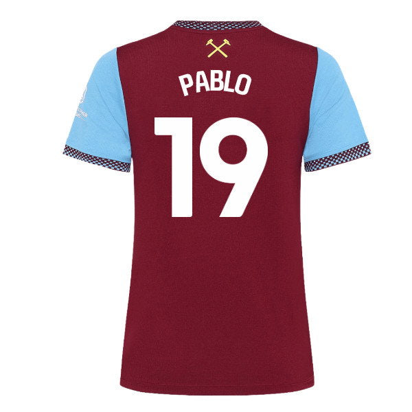 2026-2027 West Ham Home Shirt (Womens) (Pablo 19)_0