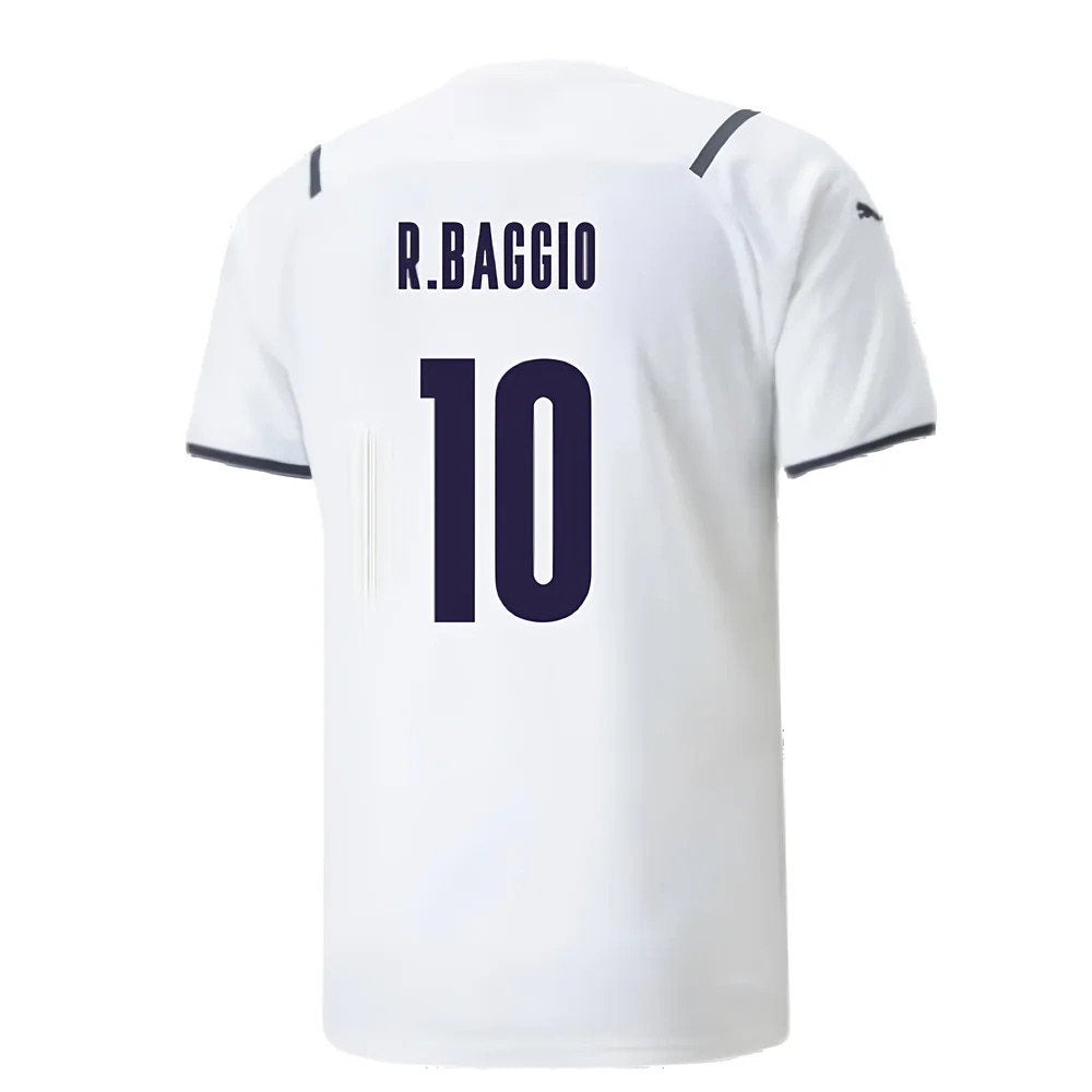 2021-2022 Italy Away Shirt (R.BAGGIO 10)_2