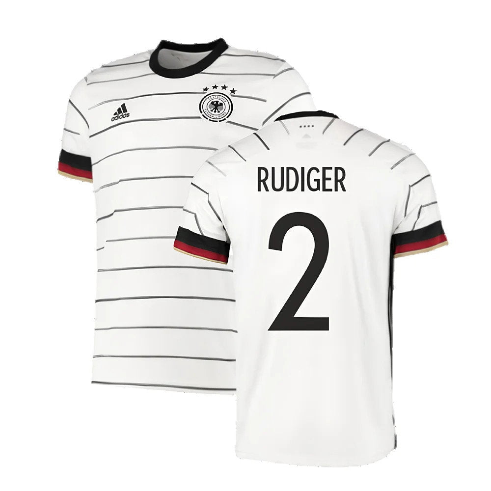 2020-2021 Germany Home Adidas Football Shirt (RUDIGER 2)_2