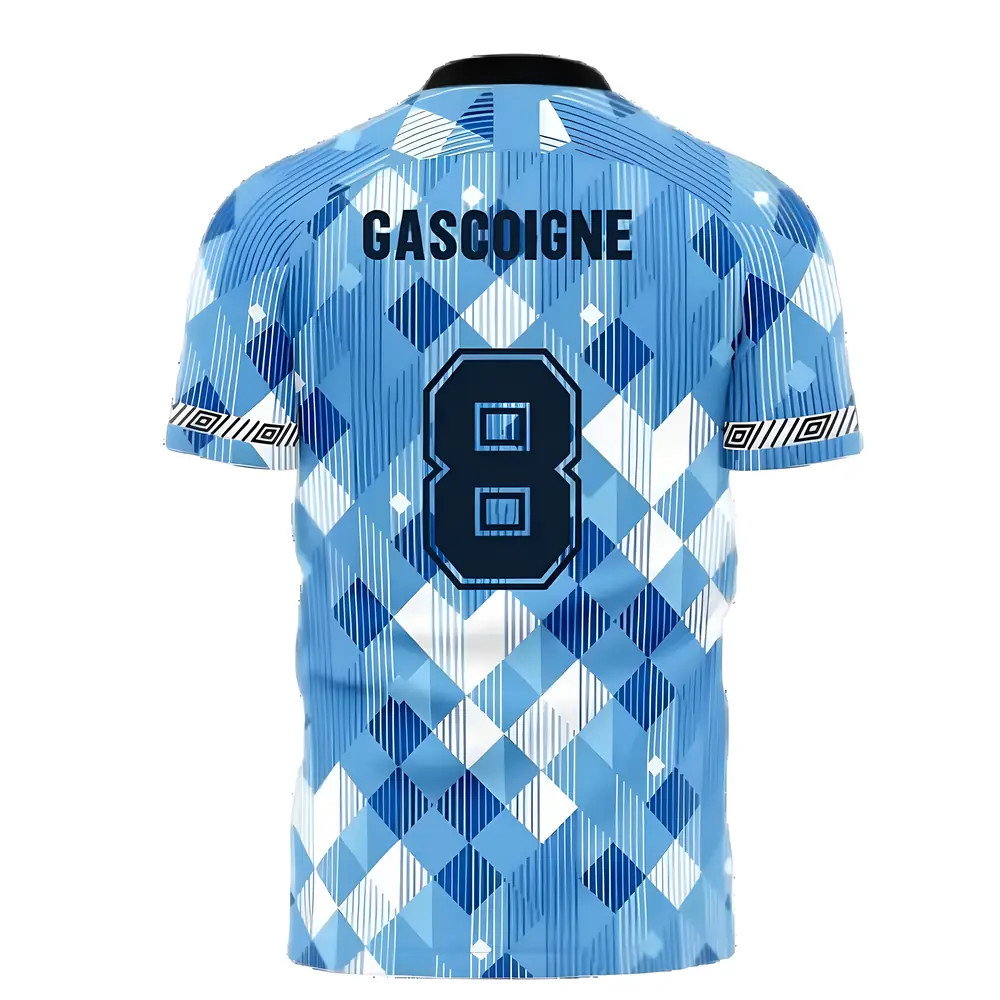 England 1990 Third Concept Football Shirt (Libero) (Gascoigne 8)_2